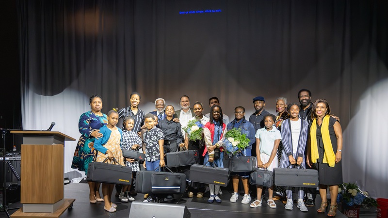 Staff at the Marshall L. Davis, Sr. African Heritage Cultural Arts Center.