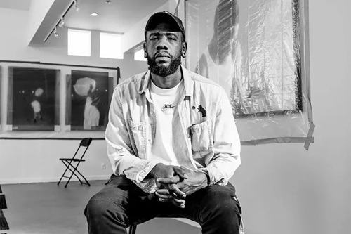 Photograph of artist  Roscoe B. Thicke, III.