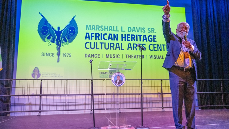 Marshall L. Davis Jr at a fundraising event