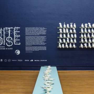 white noise exhibition by morel doucet